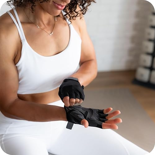 Miniatura 5 de WeGym Guantes de entrenamiento transpirables para hombres y mujeres, guantes de ejercicio con almohadillas acolchadas y protección completa de la