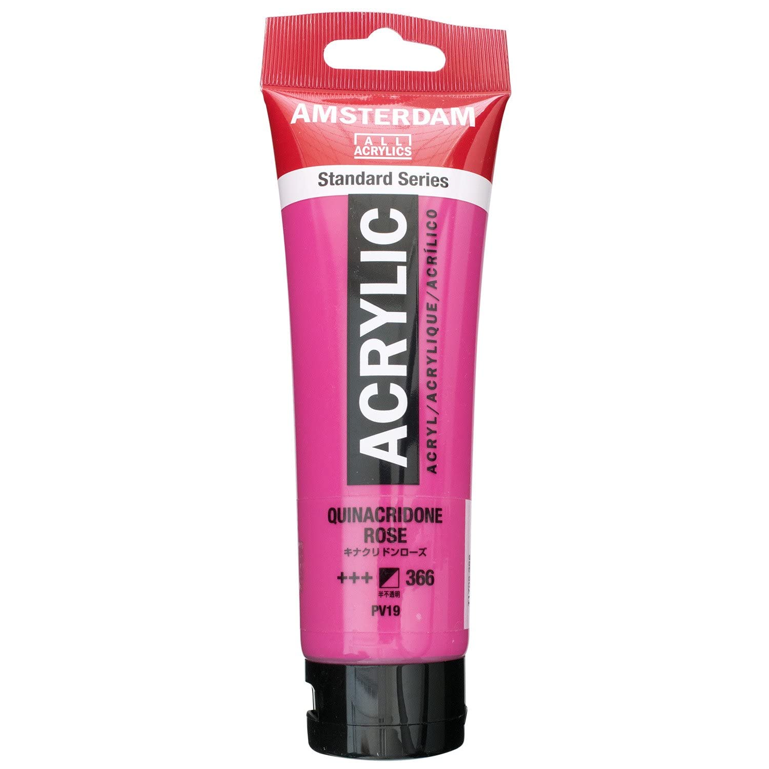Amsterdam Expert Series Acrylic Paint Quinacridone Rose 366-400 ml - Qualità artistica - Corpo pesante - Eccellente resistenza alla luce - Uso versatile