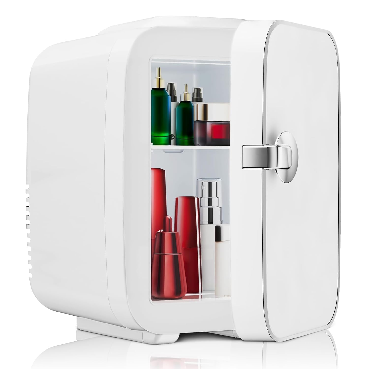 OLIXIS Mini Fridge 0.1 cu ft Beverage Cooler