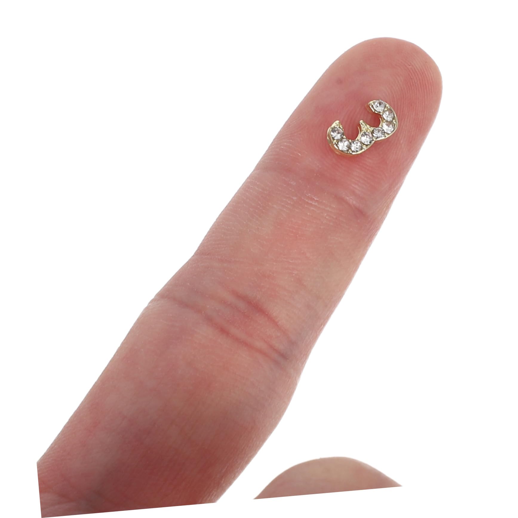SHERCHPRY 100 Pezzi Di Per Unghie Gioielli Glitter Per Unghie Decorazioni Per Nail Art In