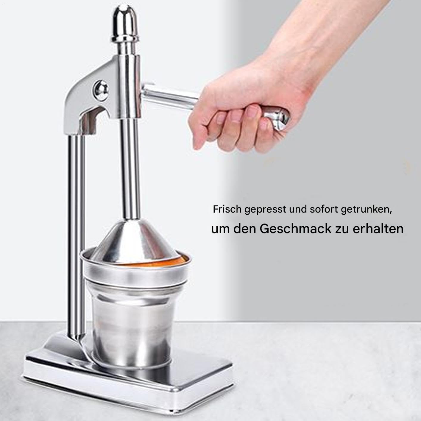 Spremiagrumi, spremiagrumi, spremiagrumi, spremiagrumi, in acciaio inox, utensili da cucina, per anguria, arancione, lime, pompelmo, casa, appartamento, ufficio