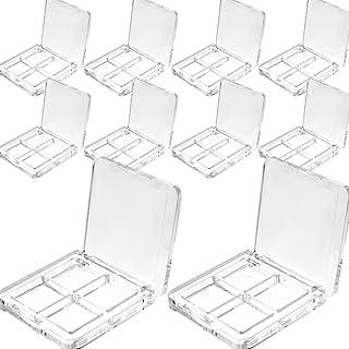 Happyyami 10 cajas transparentes con comparti...