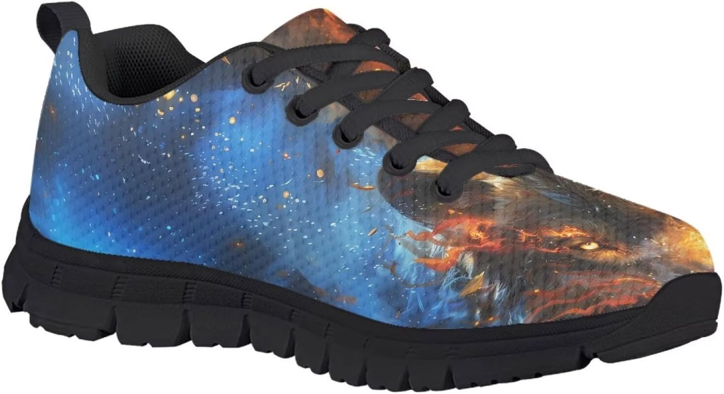 Mumeson Unisex Kids Athletic Running Walking Shoes Breathable Snekers Lace Up Low Top Non Slip Rubber Sole Shoes Size 28-36