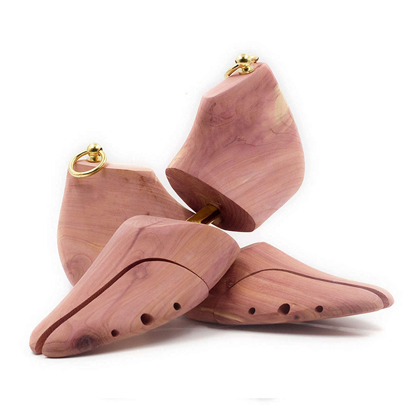 CJBHSD Último Modelo de Camilla de Zapatos de Mujer de Madera con Botones de juanetes, Camilla de Zapatos Ajustable Que expande la Longitud y el Ancho de los pies Estrechos (marrón 35~36)