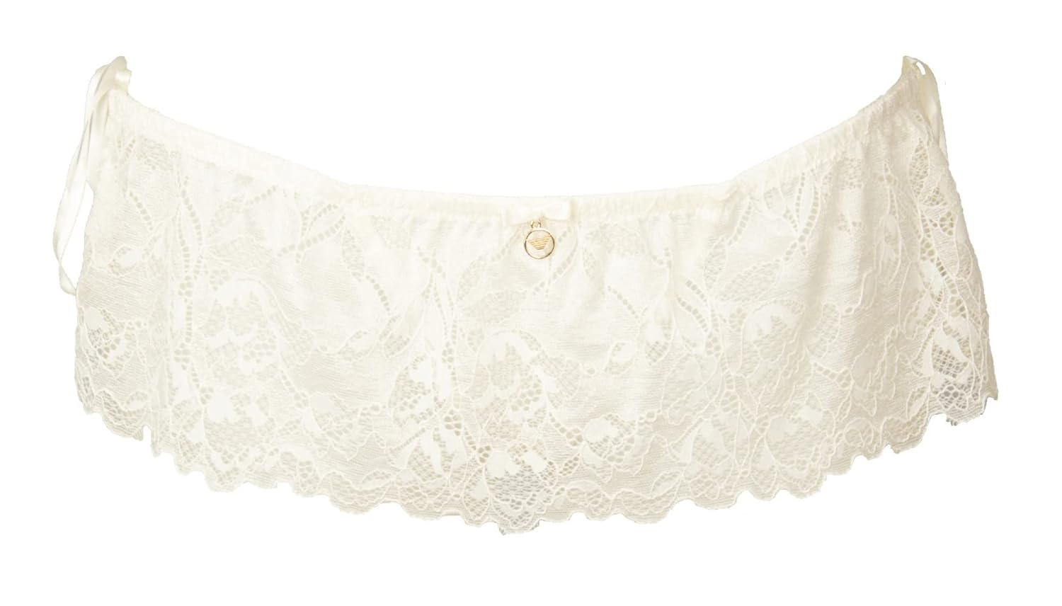 EMPORIO ARMANI SPECIAL EDITION Womens thong briefs article 163687 6P233 00011 Panna Medium