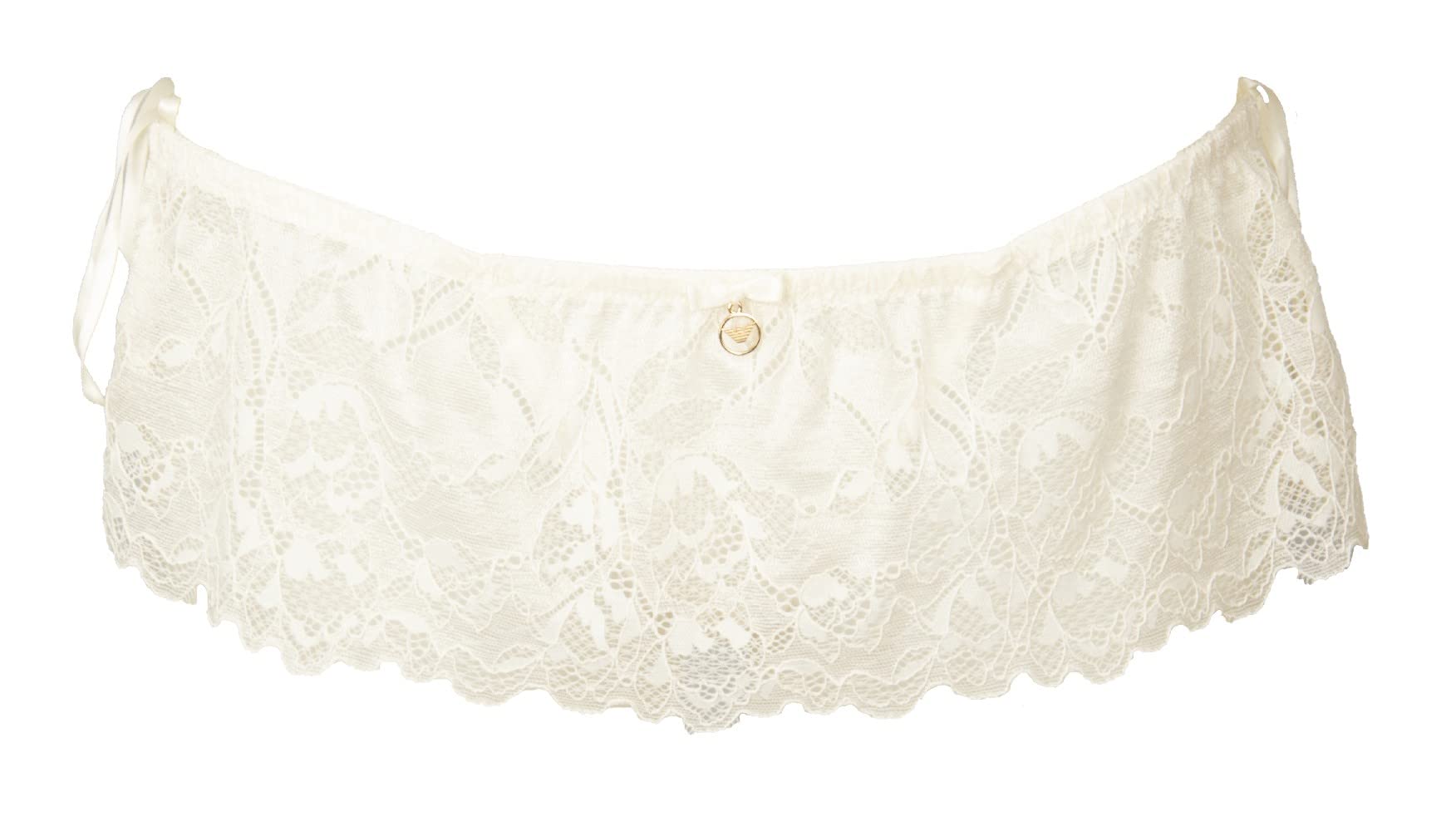 EMPORIO ARMANI SPECIAL EDITION Womens thong briefs article 163687 6P233 00011 Panna Medium