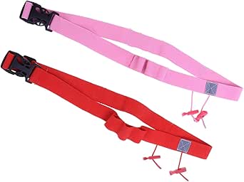 HAMKU Startnummernbänder 2-tlg - Verstellbar Für Triathlon & Laufen