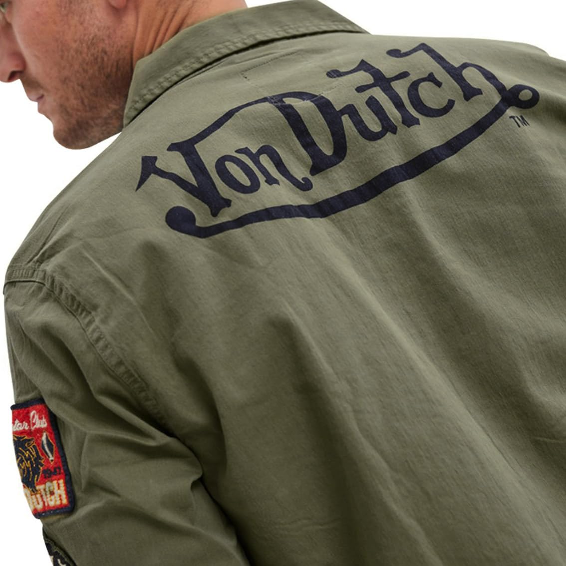 Chaqueta de algodón fina para hombre Rebel