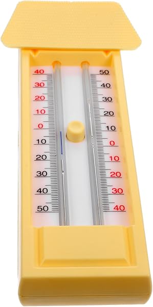Termometro per Serra e Giardino Misurazione Temperatura Massima e Minima, Igrometro per Interni in Plastica Abs, Monitor Temperatura e Umidità per Piante, Uso Esterno e Interno - 1