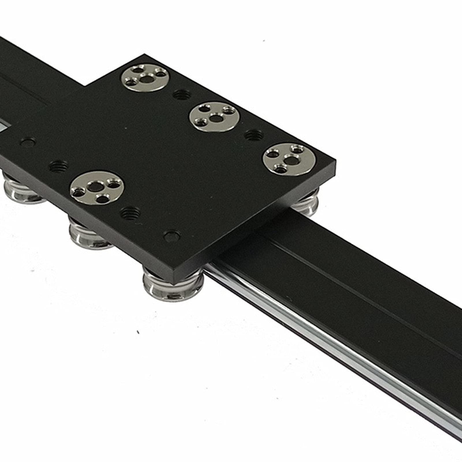 Rail De Guidage Linéaire, Rail Silencieux De Curseur À Rouleau OSGR10, Glissière Externe À Double Axe, Adapté Aux Grandes Imprimantes 3D.guide(OSGR10-6 wheel,250mm)