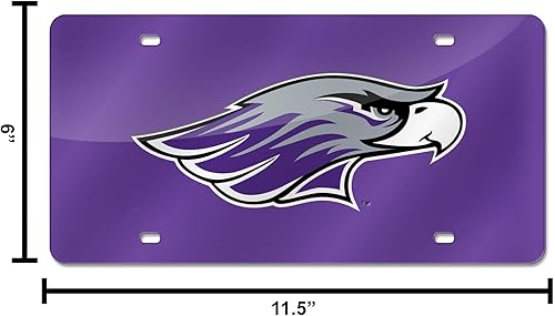 Miniatura 1083 de Rico Industries Placa de matrícula de metal con incrustaciones láser de Florida Gators de la NCAA plateado,Alternativo,Negro -,Negro/Plata,Azul,azul