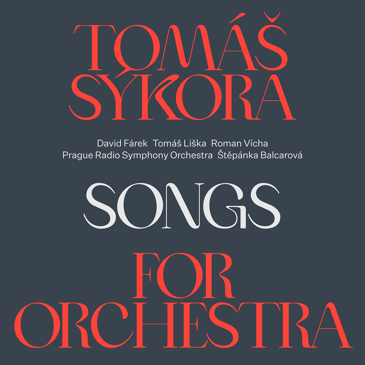 Tomas Sykora Songs For Orchestra CD New 8594155997213