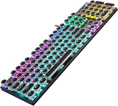 HP GK400Y Rgb Gaming Gamer Keyboard Brown Brown Switch Full Size English Q