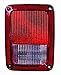 Depo 333-1945L-AS Jeep Wrangler Driver Side Replacement Taillight Assembly