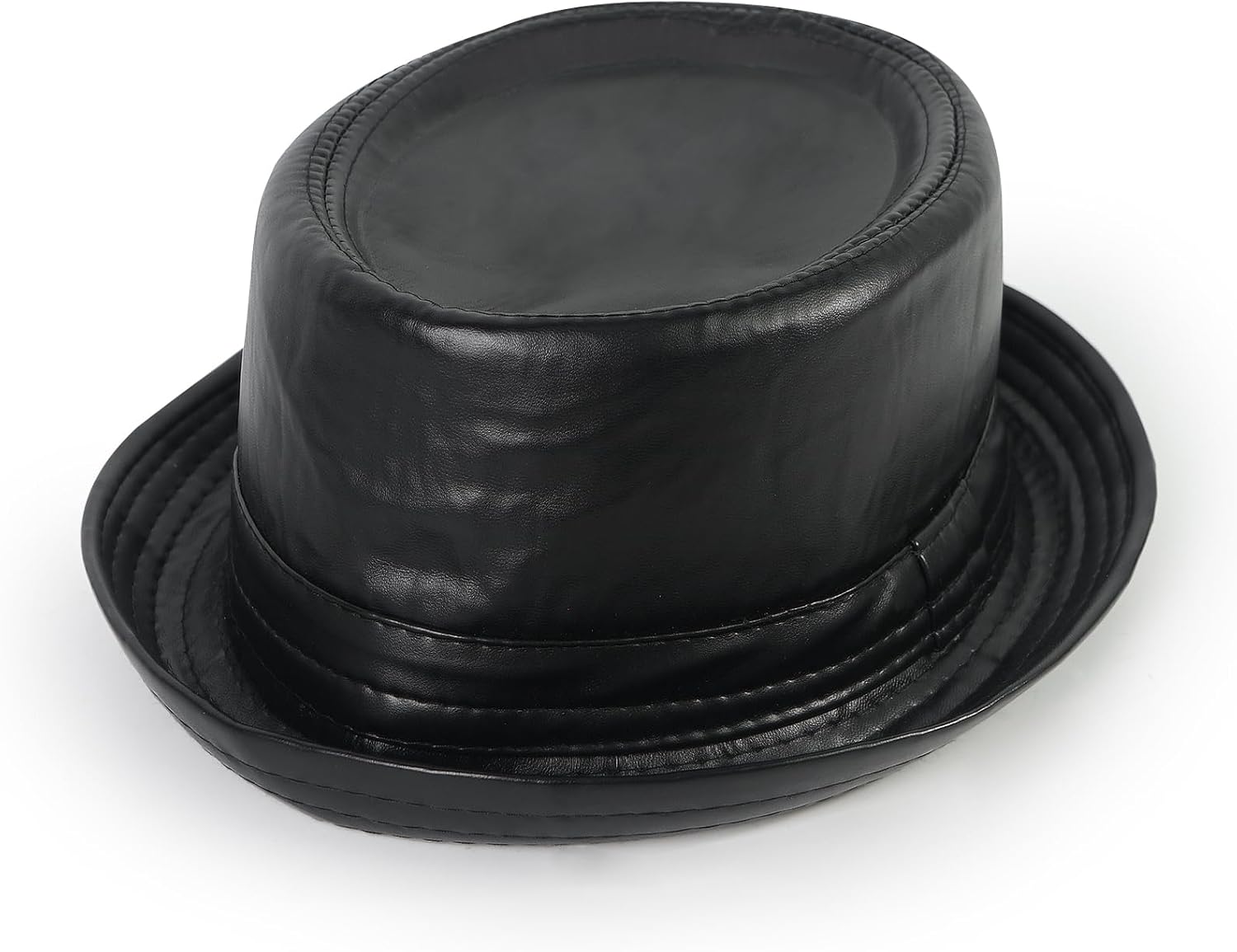 Luwint Cute Fedora Hat - Lightweight Breathable Mesh Crushable Roll Up Short Brim Bowler Derby Cap