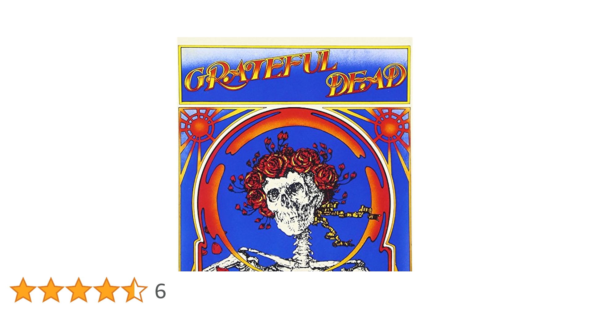 US盤(変わり)ホワイトジャケット グレイトフル・デッド/太陽の讃歌 Grateful Dead グレイト・デッド / Anthem Of The Sun：White