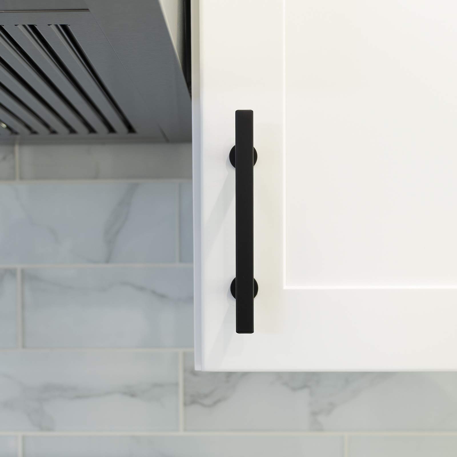 Mole 10-Pack Solid Iron Cabinet Handles – 18.9" (480mm) Hole Centers – Matte Black T-Bar Pulls For Kitchen, Bathroom, Drawers & Doors – Rust & Scratch Resistant
