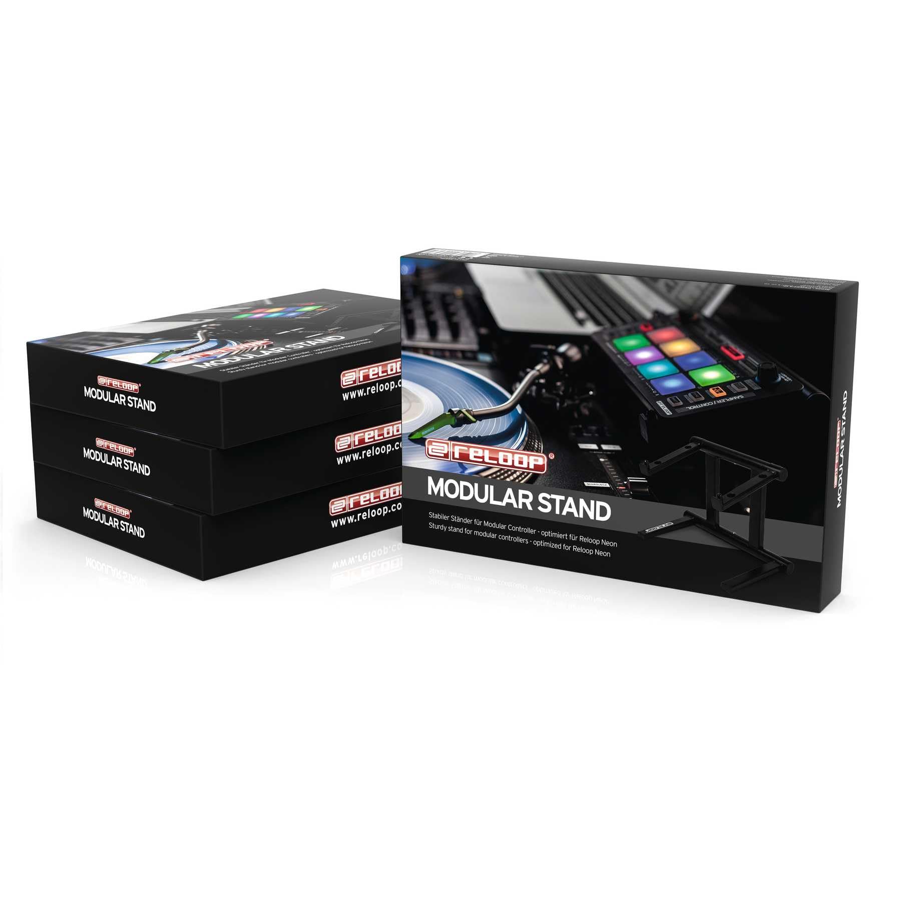 Reloop Modular Stand - Support robuste pour les contrôleurs modulaires, optimisé Neon AMS-MODULAR-STAND