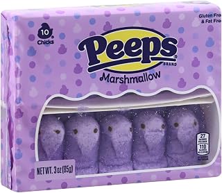 Purple Marshmallow Peeps Chicks - 50 Total (5pks of 10)