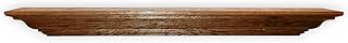 U Pick Size & Finish Red Oak Classic Wood Floating Shelf Fireplace Mantel Mantle