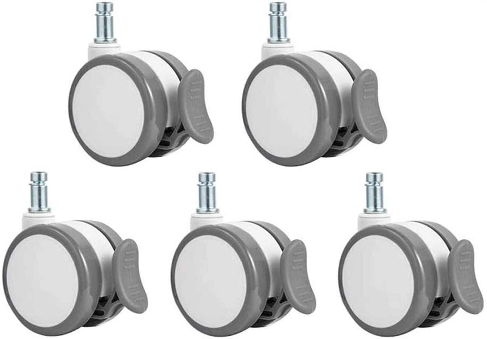Roulette de remplacement pour meubles de chariot pivotante plastique PU