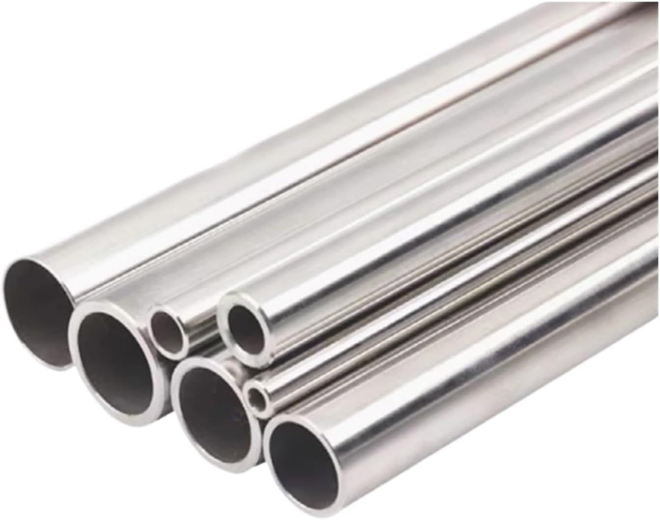 1PC 304 Stainless Steel Round Capillary Seamless Straight Tube OD 15-20mm ID 6-18mm Length 500mm(17x13x500mm 1PC)