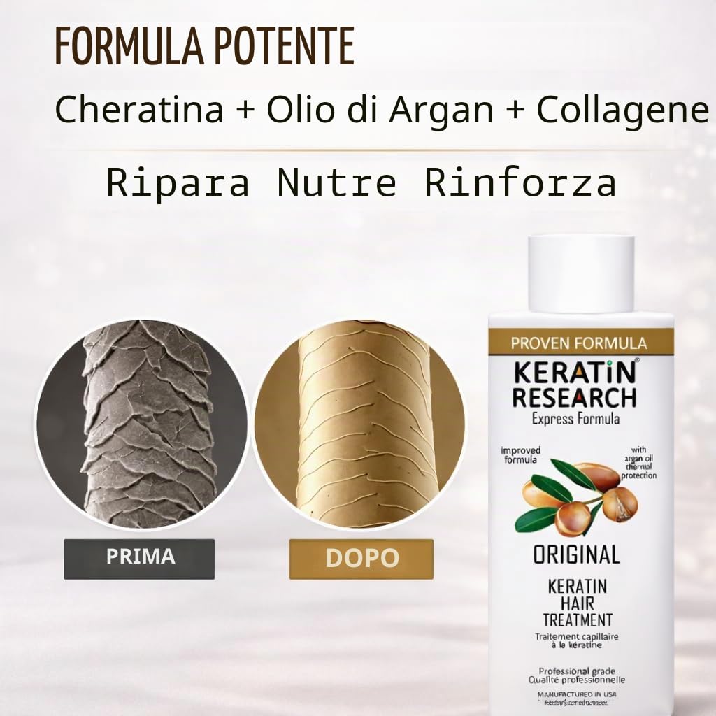 Complesso kit brasiliano, trattamento di cheratina, risultati professionali, leviga istantaneamente i capelli lisci senza crespi con olio di argan, cheratina senza formaldeide a casa, 3-6 mesi