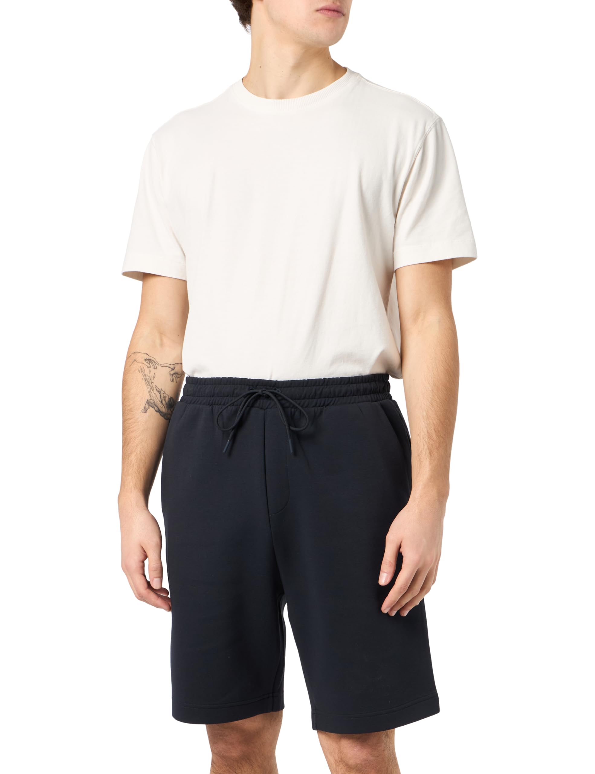 BOSS Men's Headlo Jersey Trousers, Dark Blue402, M