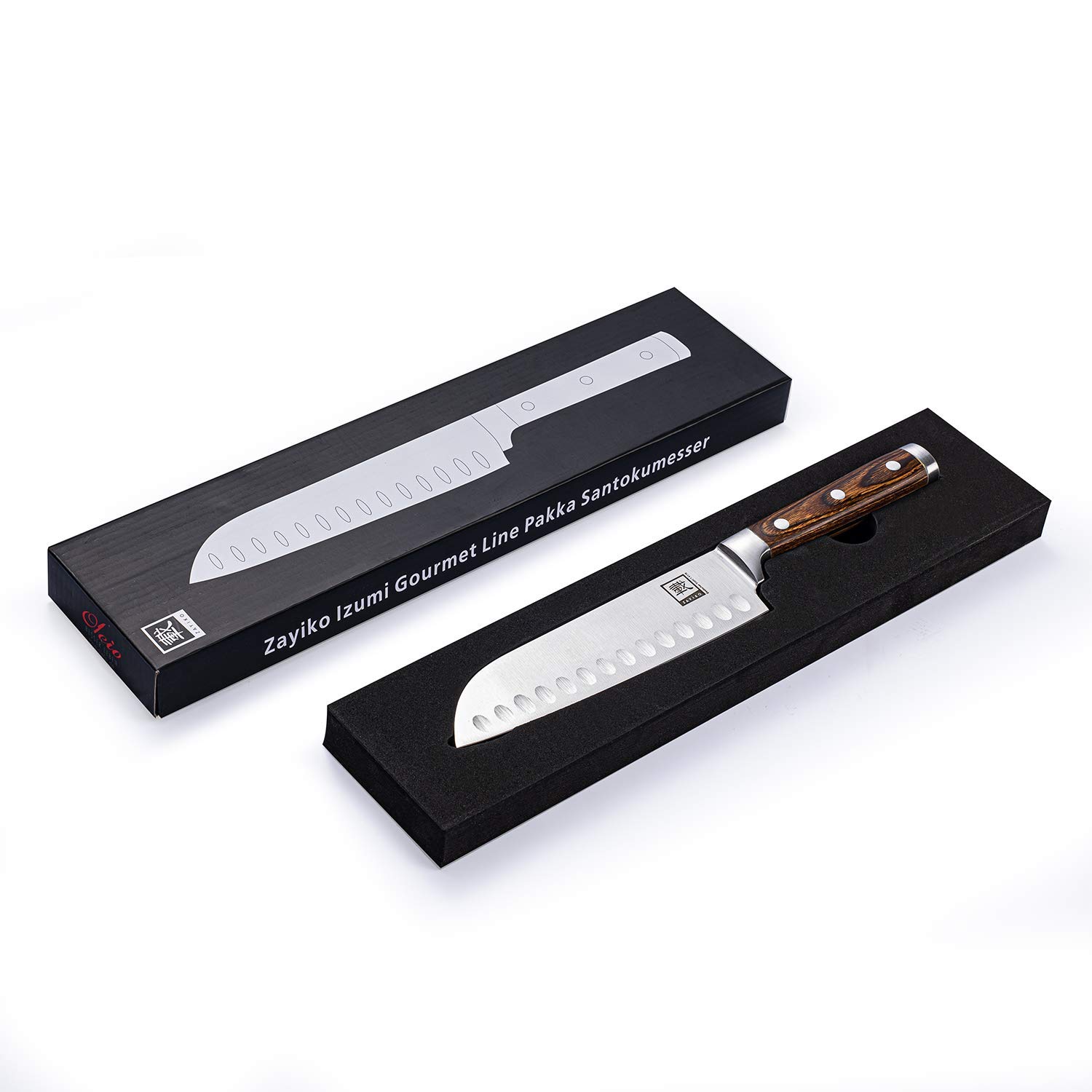 Santako☆ zayiko Santoku 6.8-inch blade I Sharp kitchen knife and