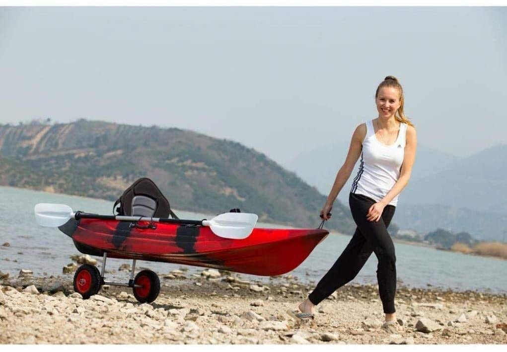 Chariots de Kayak, équipement de Navigation de Plaisance, canoë Pliable de Chariot de canoë de Kayak, Porte-canoë, Cadeau