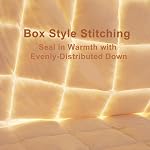 Duvet Insert King Size, Luxurious Hotel Collection Down Comforter, Ultra Soft 100% Cotton Shell, All Season Medium Warmth Couette King 106 x 90 Inch.