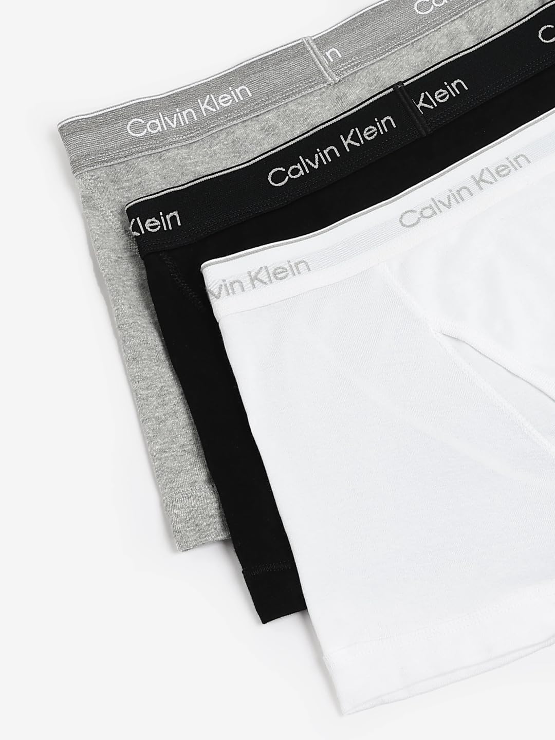 Calvin Klein Men's Cotton Classics 3-pack Trunk - Image 7