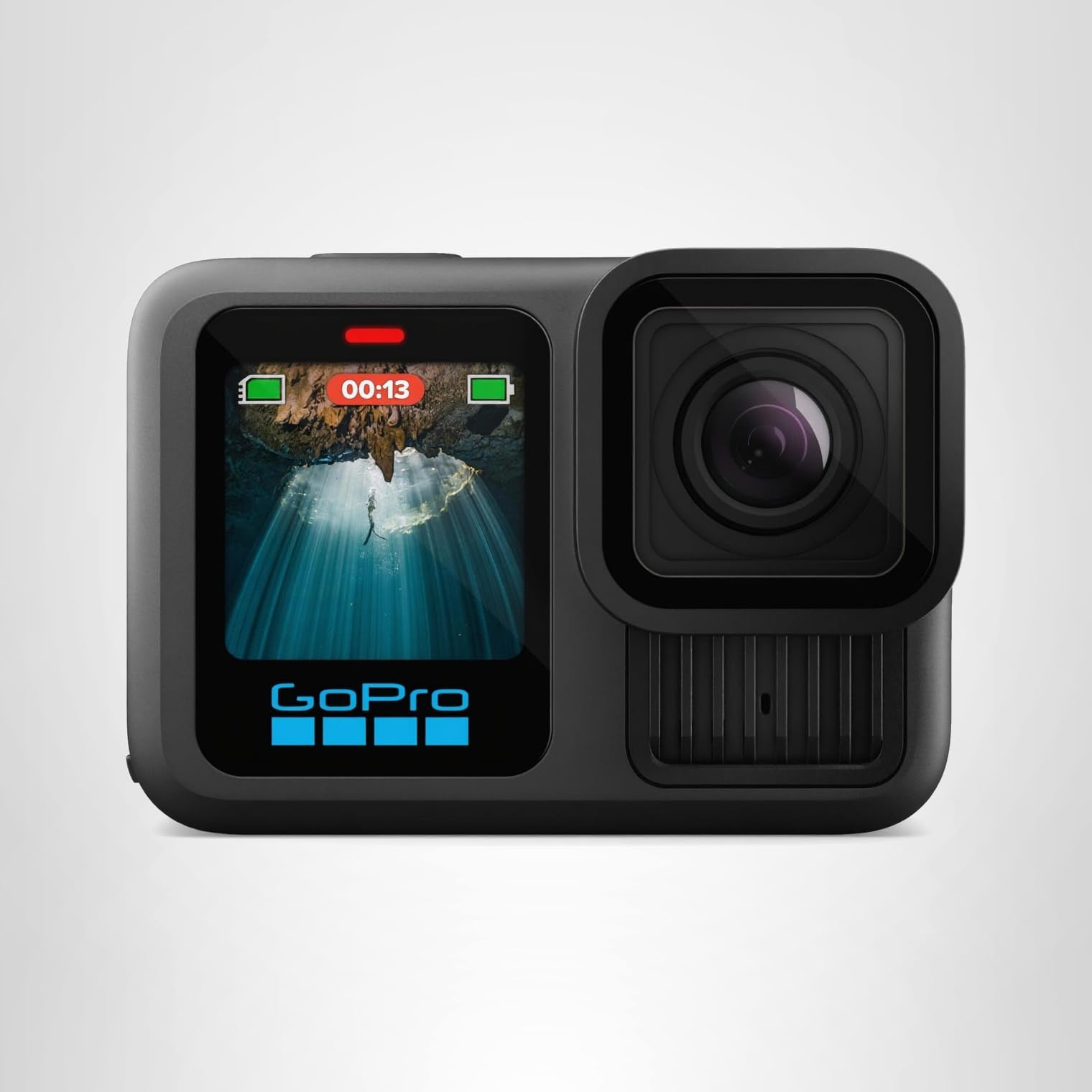 GoPro HERO13 Black - Camera with 5.3K60 Video, 27MP Photo + Compatability with HB-Series Lenses: Waterproof Action