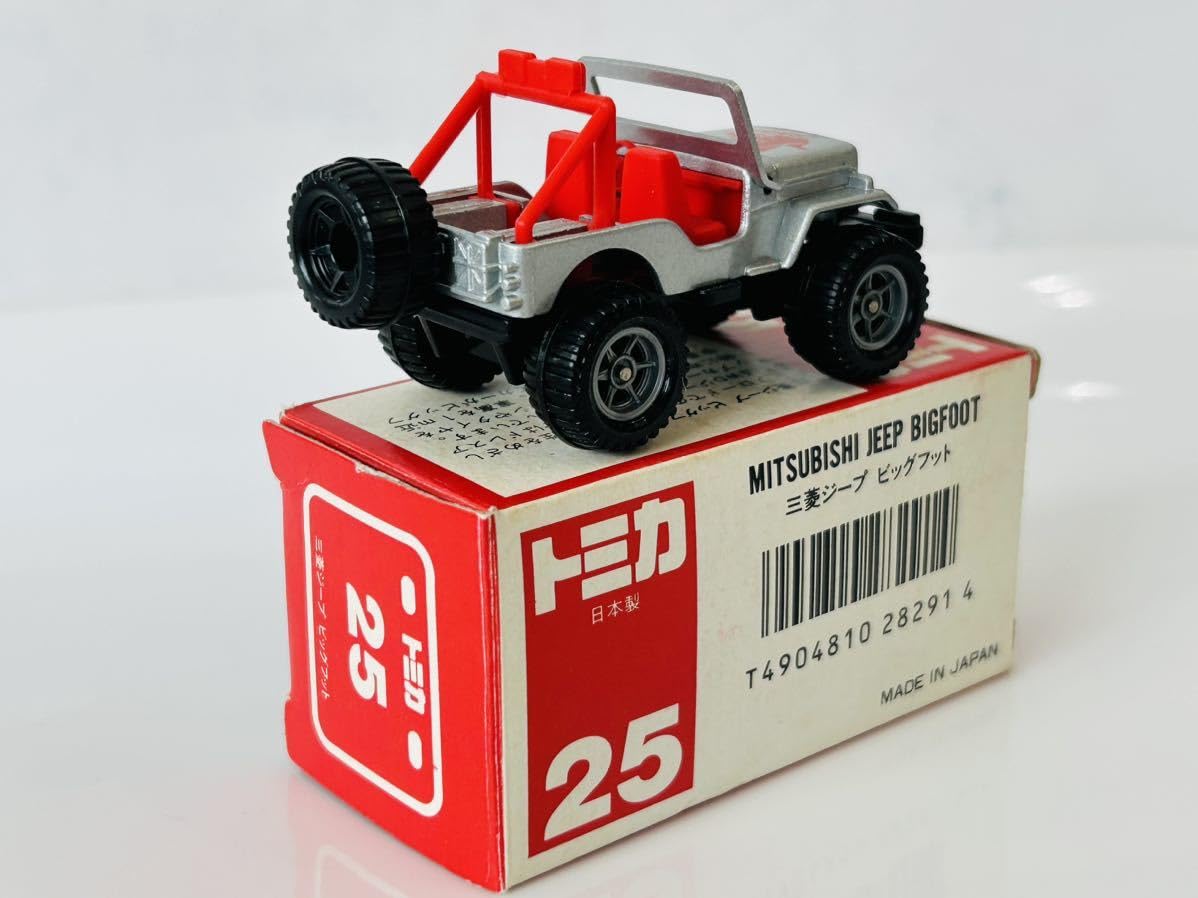 Amazon | トミカ 三菱 ジープ ビッグフット 日本製 | ミニカー・ダイ