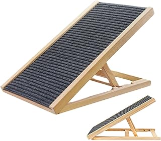 Tapete inclinado para arranhar gatos – Rampa de madeira para arranhar para gatos | Rampa inclinada para arranhar, almofada de arranhar para gatos, arranhador de papelão antiderrapante, tábua de arranhar gatos de 40,6 cm para brincar de animais de estimação Aviere