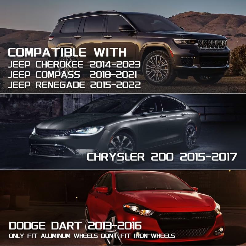 Miniatura 5 de Pernos de rueda de 12 x 1.25 pulgadas, 5 piezas de vástago plateado de 1.102 in compatibles con Jeep Compass Renegade Fiat Cherokee Bellota, vástago