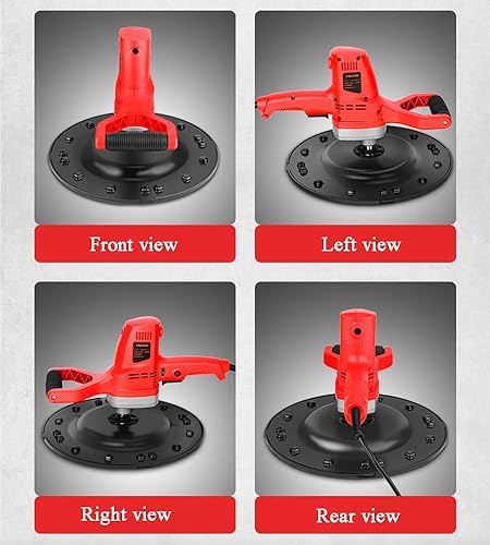Miniatura 4 de Herramienta de ranurado de hormigón Paleta de energía eléctrica Paleta de hormigón Amoladora de hormigón de mano Máquina pulidora de alisado de