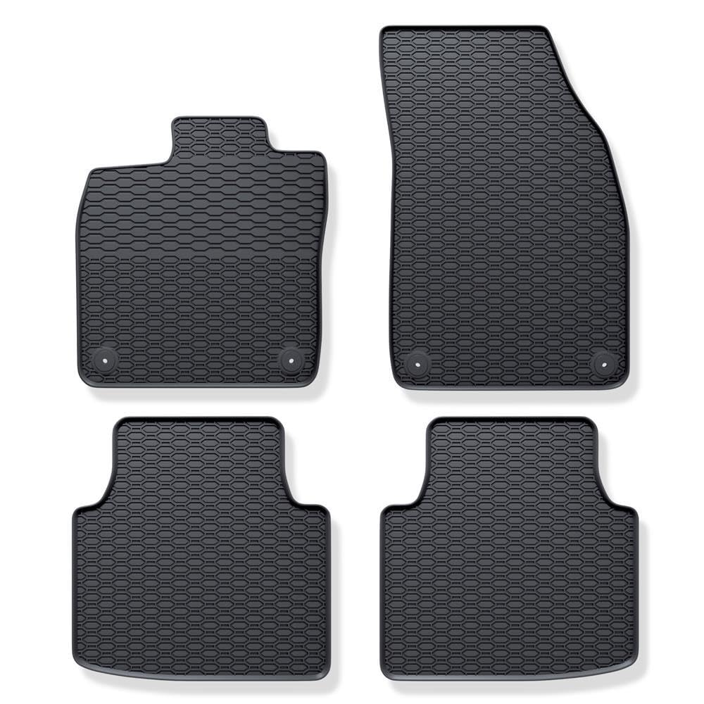 Mossa Tappetini gomma adatti per VW Volkswagen ID.5 SUV 2021-... 4 pz. nero
