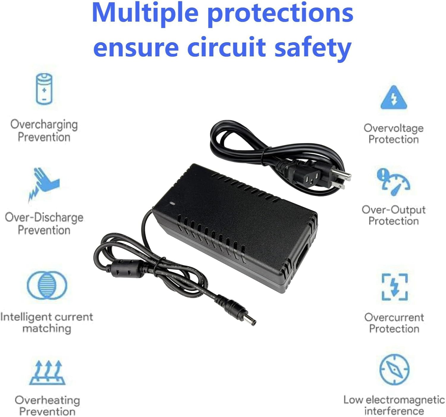 54V AC/DC Adapter for Ubiquiti UniFi Compatible with Ubiquiti Networks UniFi XG 6 PoE(US-XG-6POE) USW-Ultra-210W 6 and 8 Port Switch ADS-210NX-48-1 540210E ADS-210NX-48-1540210E Power Supply