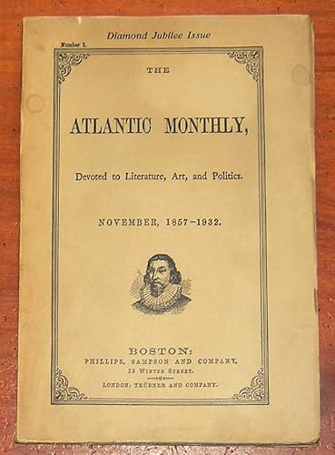 THE ATLANTIC MONTHLY: DIAMOND JUBILEE ISSUE B000LY5JNS Book Cover