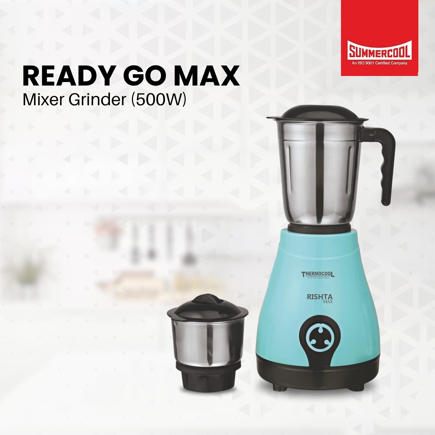Buy Summercool Ready Go Max 500 Watt Mixer Grinder with 2 Jars