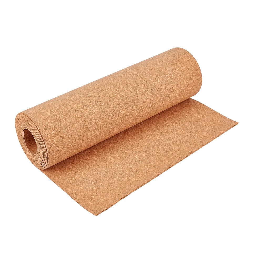 OLYCRAFT Grand Rouleau Liège 3 mx40cm Liège Naturel 3mm D'Épaisseur Panneaux D'Affichage Feuilles Isolantes Lièges Multi Usages L'Artisanat le Bureau L'Organisation et la Décoration