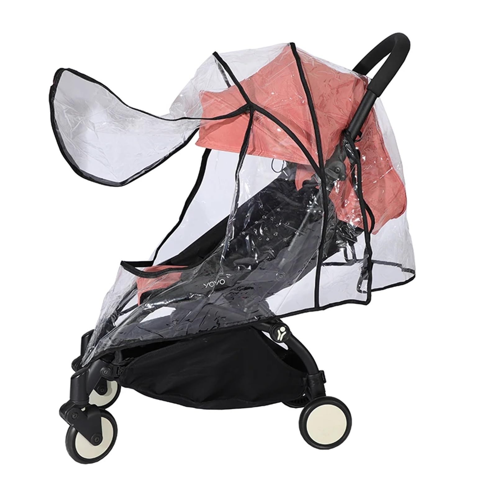 Copertura antipioggia in EVA for passeggini | Meteo e protezione for passeggini(U-shaped Windows)