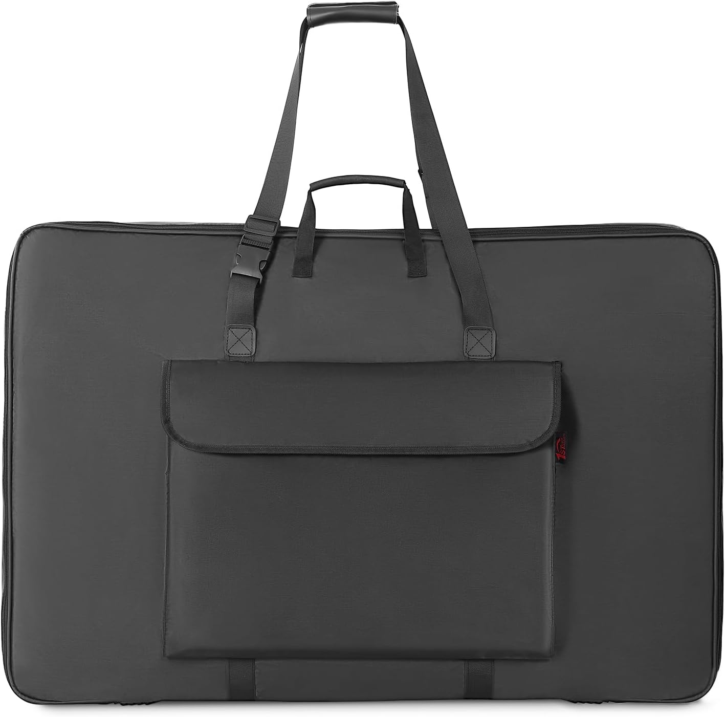 Premium Art Portfolio Case - 32" x 42" - Soft Sided - Foldable - Waterproof & Tear Resistant - Artwork, Photography, Sketch, LCD, Monitor, Solar Panel - Shoulder Straps & Handles