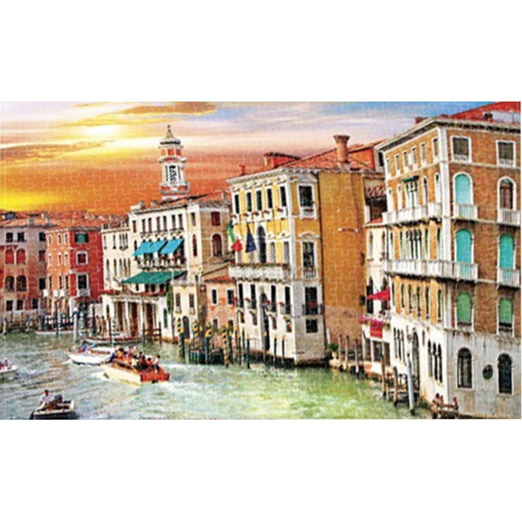 Lavany Jigsaw Puzzles for Adults 500 Piece, Puzzles Toy DIY Kit Signature Collections, 30 x 20“ (Yellow)