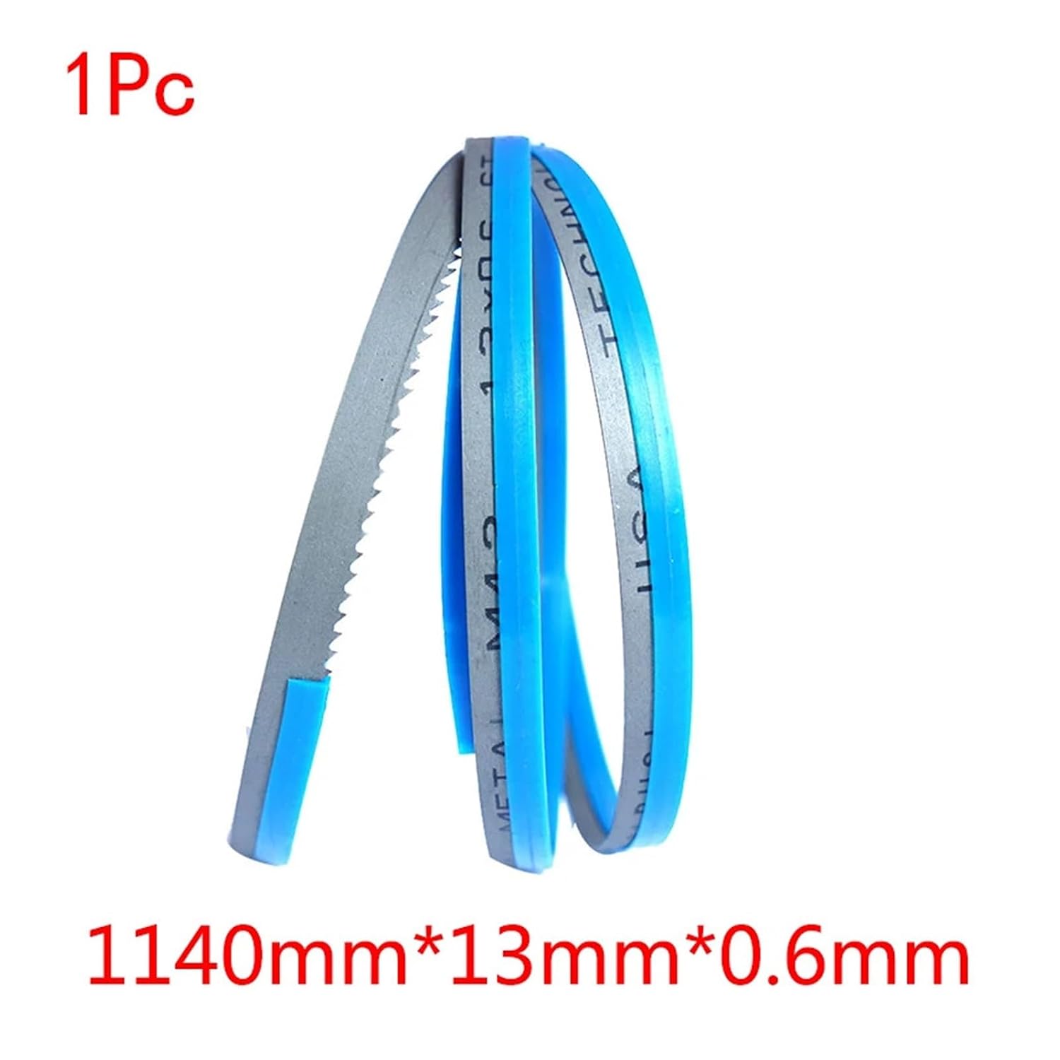 1/2/3 pieces M42 saw blade for cutting metal 1140 x 1 3 x 0.6 mm 6/6-10/10/8-12/14/14-18/24Tpi multi-tooth pitch (1 piece, 14 Tpi)