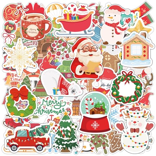 Stocking Stuffers - 100 PCS Christmas Stickers | Kids Christmas Gifts Games Crafts for Grandkids- Stocking Stuffers for Kids- Xmas Decorations Activities Party Favors Supplies
