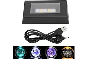 7 Color LED Display Base - Illuminate Your Creations