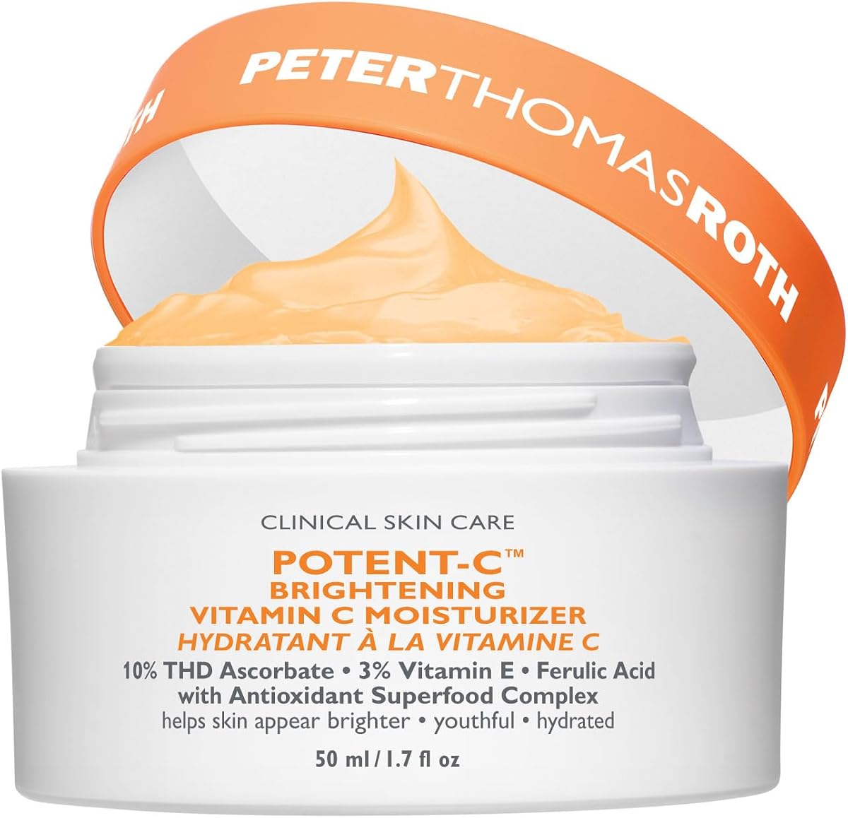 Crema hidratante con vitamina C iluminadora Potent-C™
