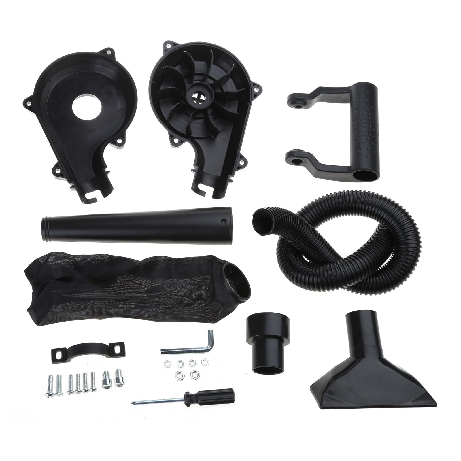 Mulaidi 2-In-1 Angle Grinder To Vacuum Cleaner Accessories Multi-Function Power Tool Set Easy To Install For Most Angle Grinders Angle Grinder To Blower Adapter Set 2-In-1 Powerful Vacuum Cleaner Power Tools